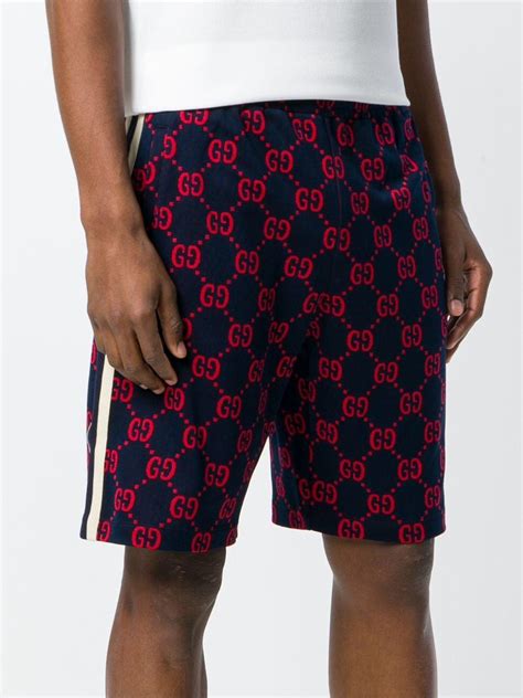 navy blue gucci shorts|gucci shorts cheap.